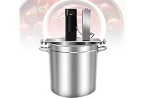 Automatic Stirring Pot, Self-Stirring Mixer, Large Capacity 15L/25L/40L Food Mixer for Sauce, Jam, Soup, and Hot Pot Base(40L