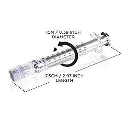 Bitomic 2.25ML Borosilicate Glass Syringe with
