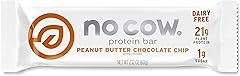 No Cow Protein bar, Peanut Butter Chocolate Chip