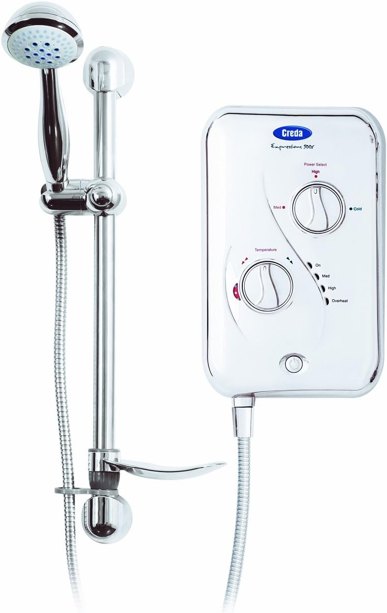Creda Expressions Chrome 8 5kW Electric Shower Old Version Discount