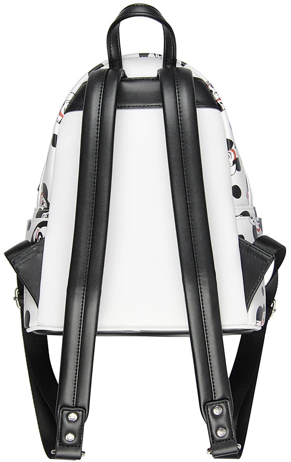 Loungefly Disney 101 Dalmatians Spots and Pups Lucky Penny Patch Allover Print Mini Backpack