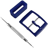 Watch Straps Replacement Plastic Buckle and Silicone Loops for Swatch