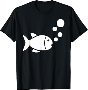 Fish Bubbles T-Shirt T-Shirt
