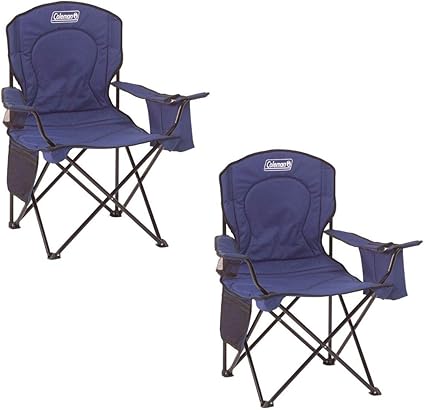 coleman chair with cooler