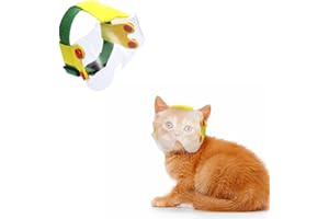Cats Visor Cats Eye Protection Eye Covering Wounds Protector for Cat Small Cats Puppy Eyes Prevent Touch Dirt Wind Sun
