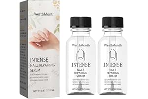 BOSSIK Nailgro Intense Nail Growth And Strengthening Serum,7 Days Nail Growth And Strengthening Serum，Nail Serum Repair Essence，Nail Strengthener For Thin Nails And Growth (2pcs)