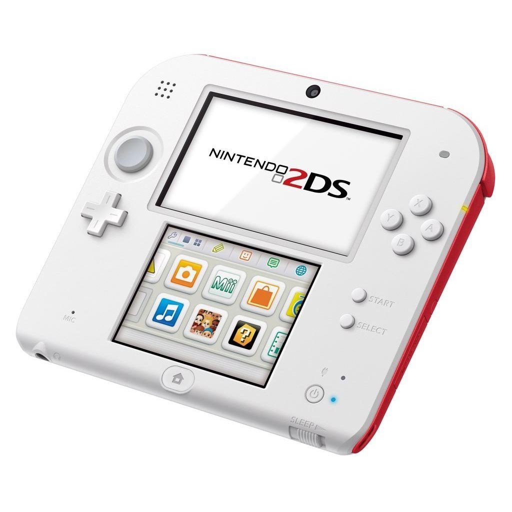 Nintendo Digital Downloads / GameTrust Nintendo 2DS - Scarlet Red w/New Super Mario Bros. 2 (Game Pre-Installed) - Nintendo Wii;GameCube;