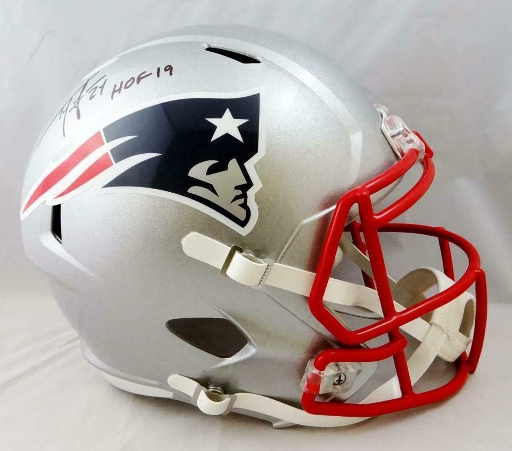 ty law signed helmet