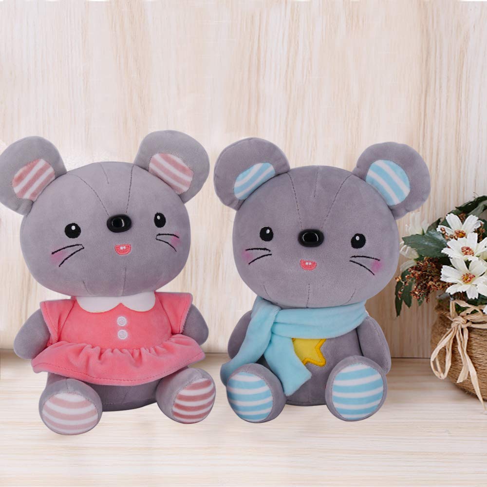 Kailuoze Plush Stuffed Animal Cute Mouse 2PCS 12\