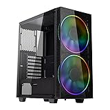 Gaming Case Mid-Tower with Tempered Glass Side