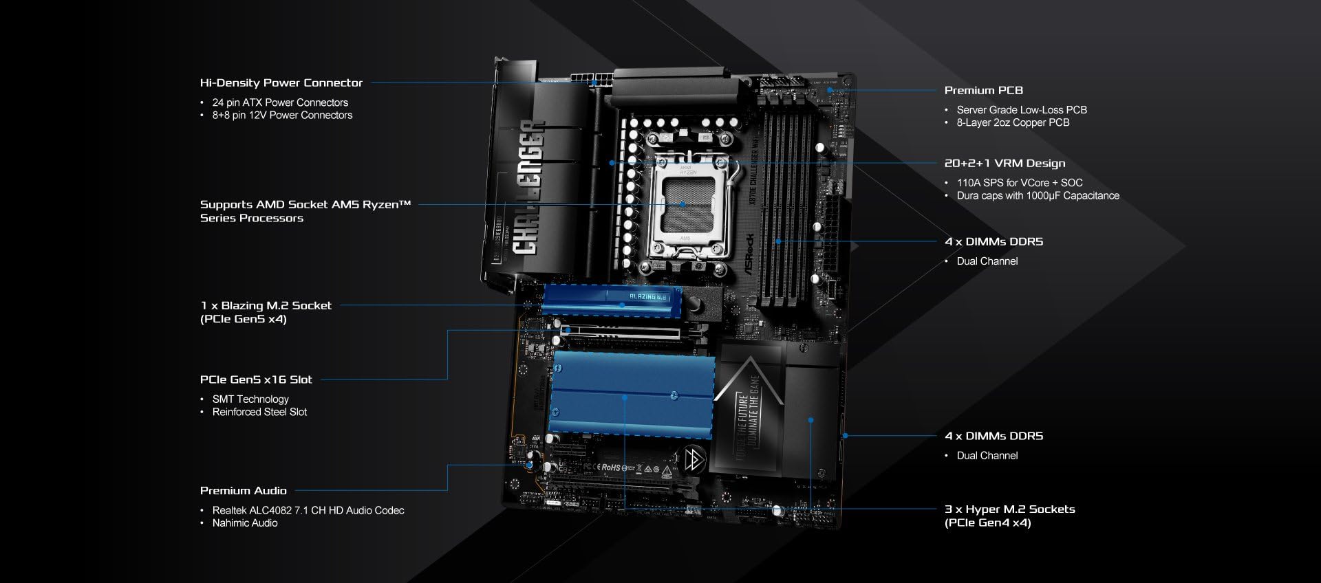 X870E Challenger WiFi (AM5) (D) 5