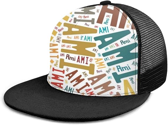 Amazon 野球帽 キャップ 日本人の名前 亜美 メッシュキャップ 日よけ帽子 紫外線対策 調節可能 男女兼用 One Size Black キャップ 通販