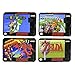 Paladone Super Nintendo Coasters Featuring The Legend of Zelda, Cork, Multi-Colour, 9 x 12.5 x 0.3 cm