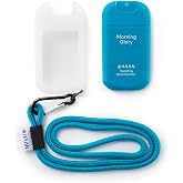 HAAN Hydrating Hand Cleansing Spray with Lanyard - Hydrating Cleansers - Moisturizes and Refreshes - Travel Size - Morning Glory - 2 pc