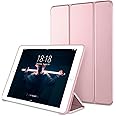 DTTO for iPad 9.7 Case 2018 iPad 6th Generation Case / 2017 iPad 5th Generation Case, Slim Fit Lightweight Smart Cover with Soft TPU Back Case for iPad 9.7 2018/2017 [Auto Sleep/Wake] - Rose Gold