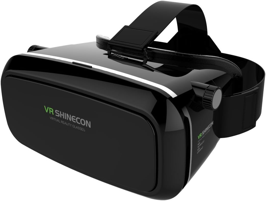 Covenov 3D VR Glasses Virtual Reality Video Glasses Movie Game Glasses Head-Mounted for Google,iPhone,blackberry,Samsung Note,,LG, HTC,xiaomi