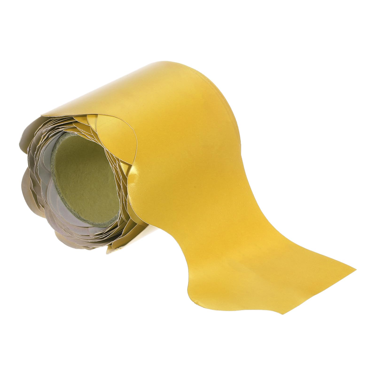 PATIKIL 2.3" x 16.4ft Bulletin Board Border, Scalloped Trim Strips Wall Decor for Locker Classroom Cork Poster Black Board White Chalkboard, Yellow