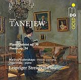 TANEYEV:PIANO QUINTET OP.30 SONGS OP.34            image