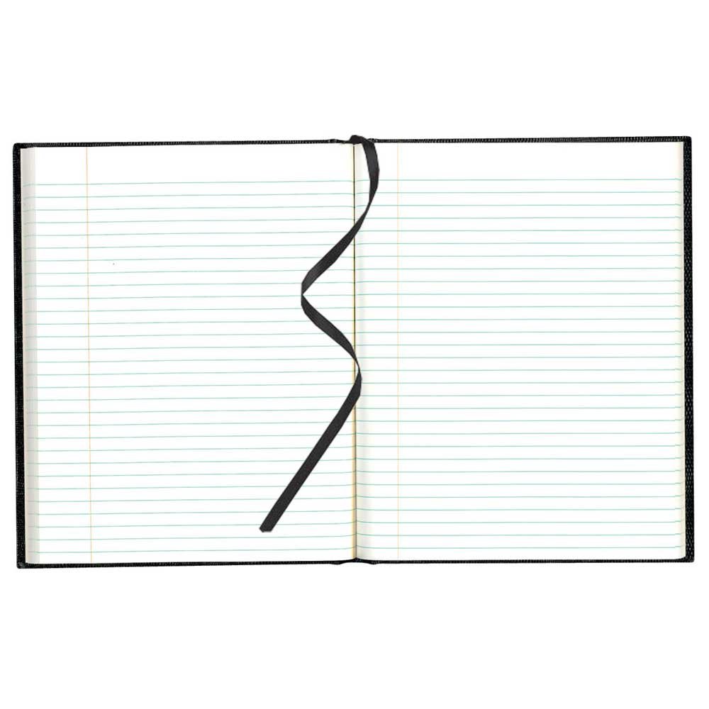 11 x 8.5 inches A10.81 Blueline Executive Journal Black 150 Pages