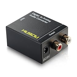 Musou Digital Optical Coax to Analog RCA Audio