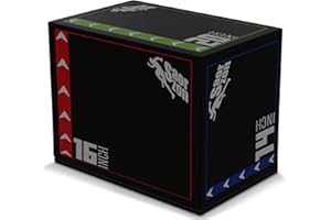 GRETERST Jump Box 3 in 1 Foam Plyometric Jumping Box Jump Exercise for Gym Fitness Workout Training