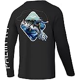 Palmyth Fishing Shirts for Men Long Sleeve UPF 50+ T Shirt Sun Protection Tee