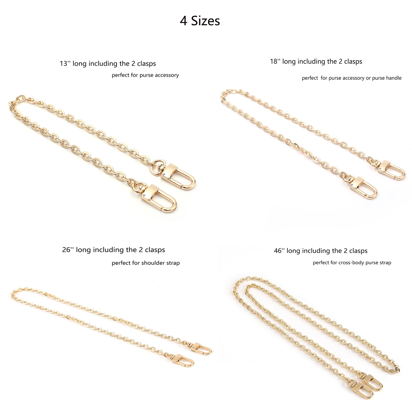 Mini Copper Purse Chain Shoulder Crossbody Strap Bag Accessories Charm Decoration