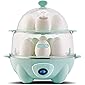 Dash Deluxe Rapid Egg Cooker: Electric, 12 Capacity for Hard Boiled, Poached, Scrambled, Omelets, Steamed Vegetables…
