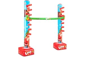 Threan 60 Inch Christmas Inflatable Limbo Xmas Party Game Limbo for Holiday Adults Fun Stick Toys for Christmas Birthday Indoor Outdoor Party Games Picnic Pool
