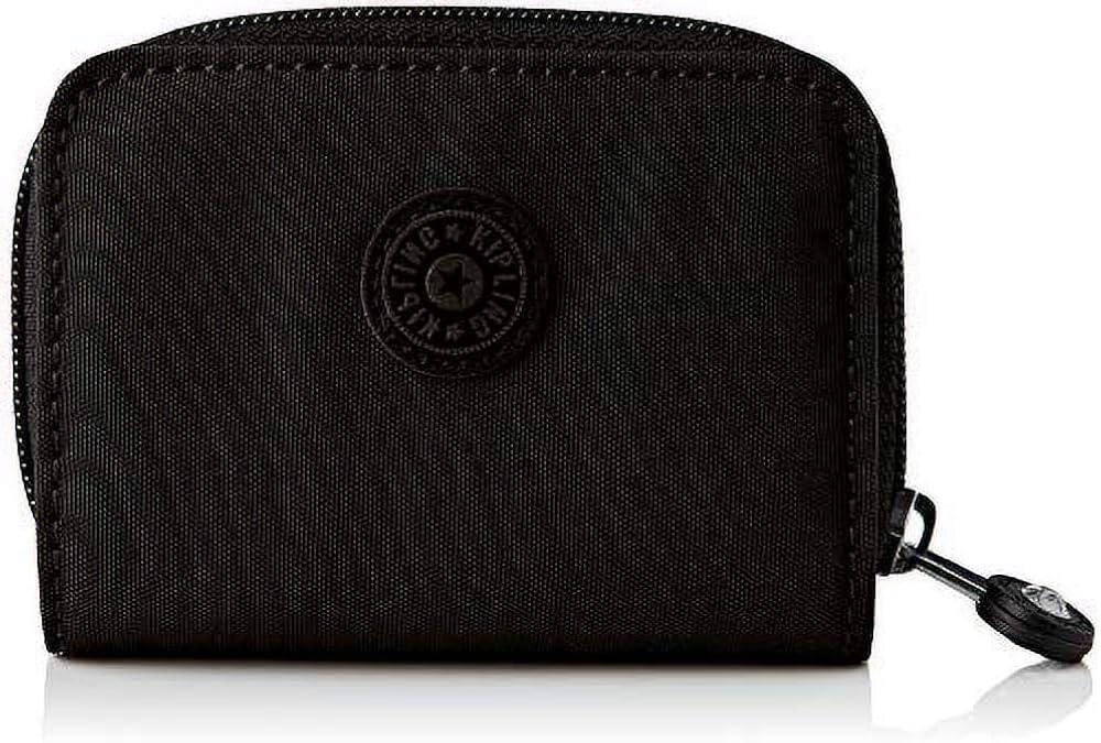 Kipling Tops, Wallets Unisex Adulto, Color negro, 2.5x7.5x10 cm (LxWxH