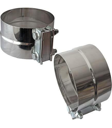 LCGP 5" Turn Down Exhaust Tip | 15" Length, Black Powder Coated Stainless Steel | Bolt-On Installation - View #2