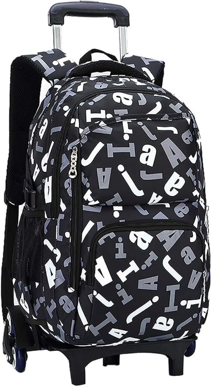 Trolley Zaino Scuola Media Zaino Per Bambini Con Ruote Per Ragazzi
