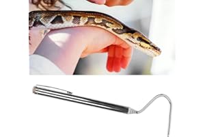 Snake Hook, Snake Grabber Extender Grabber Stainless Steel Extensible Telescopic Snake Catcher Snake Capture Hook for Catchin