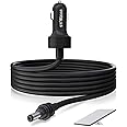 Stargear Starlink Mini Cable 12V 3M/10FT, Starlink Mini Accessories 16AWG Cigarette Lighter to DC Cord, Starlink Cable 12V-48