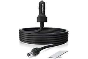 Stargear Starlink Mini Cable 12V Power Cable 3M/10FT, Starlink Mini Accessories 16AWG Cigarette Lighter to DC Cord, 12V-48V Car Charger Car Adapter