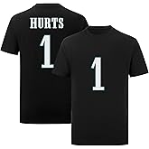 Custom Football T-Shirt No Brand/Logos 100% Cotton for Mens/Womens/Kid