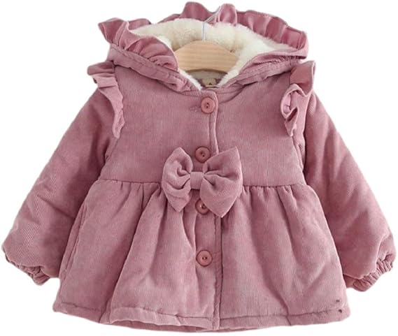 baby pink winter jacket