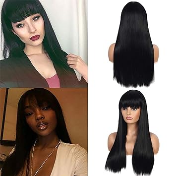 Amazon Com Wigs For Black Women Sexy Gradient Blonde Party Long