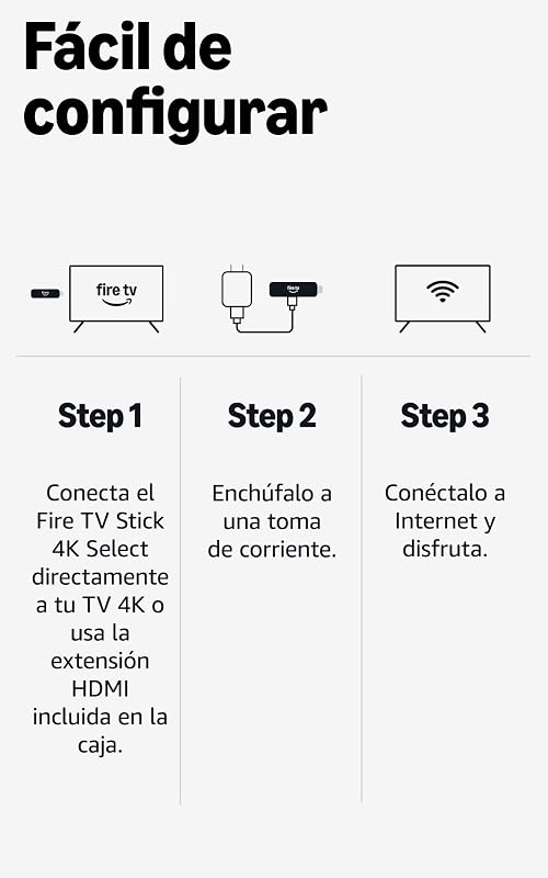 Fire TV Stick 4K Select (última geração): Começa a transmitir conteúdos 4K, vê centenas de milhares de filmes e episódios de TV, encontra séries mais depressa com a Alexa+