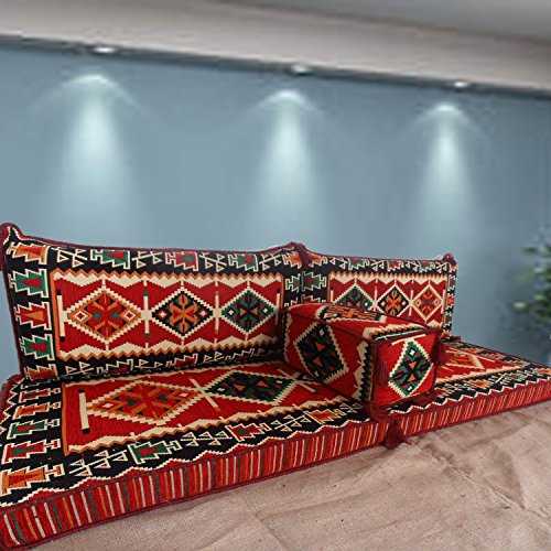 Tribal floor seating, handmade floor sofa set,arabic majlis,arabic
