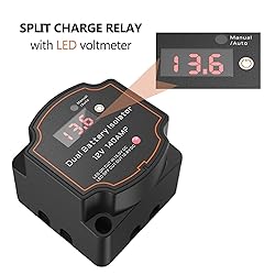 Generic 12V 140Amp Smart Dual Battery Isolator Kit