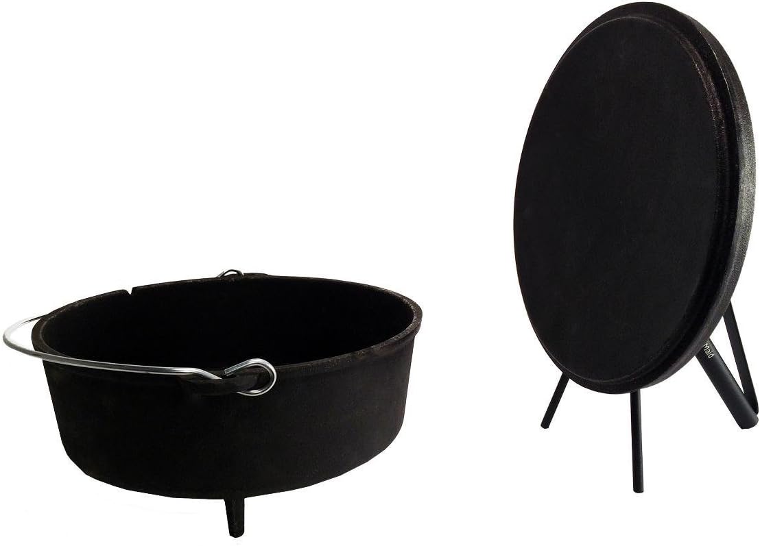 Campmaid Dutch Oven 12" with Kick Stand