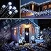 Toodour Solar Christmas Lights, 72ft 200 LED 8 Modes Outdoor Christmas String Lights, Waterproof Solar String Light for Xmas Tree, Fence, Holiday, Party, Balcony, Outdoo Xmas Decorations - White