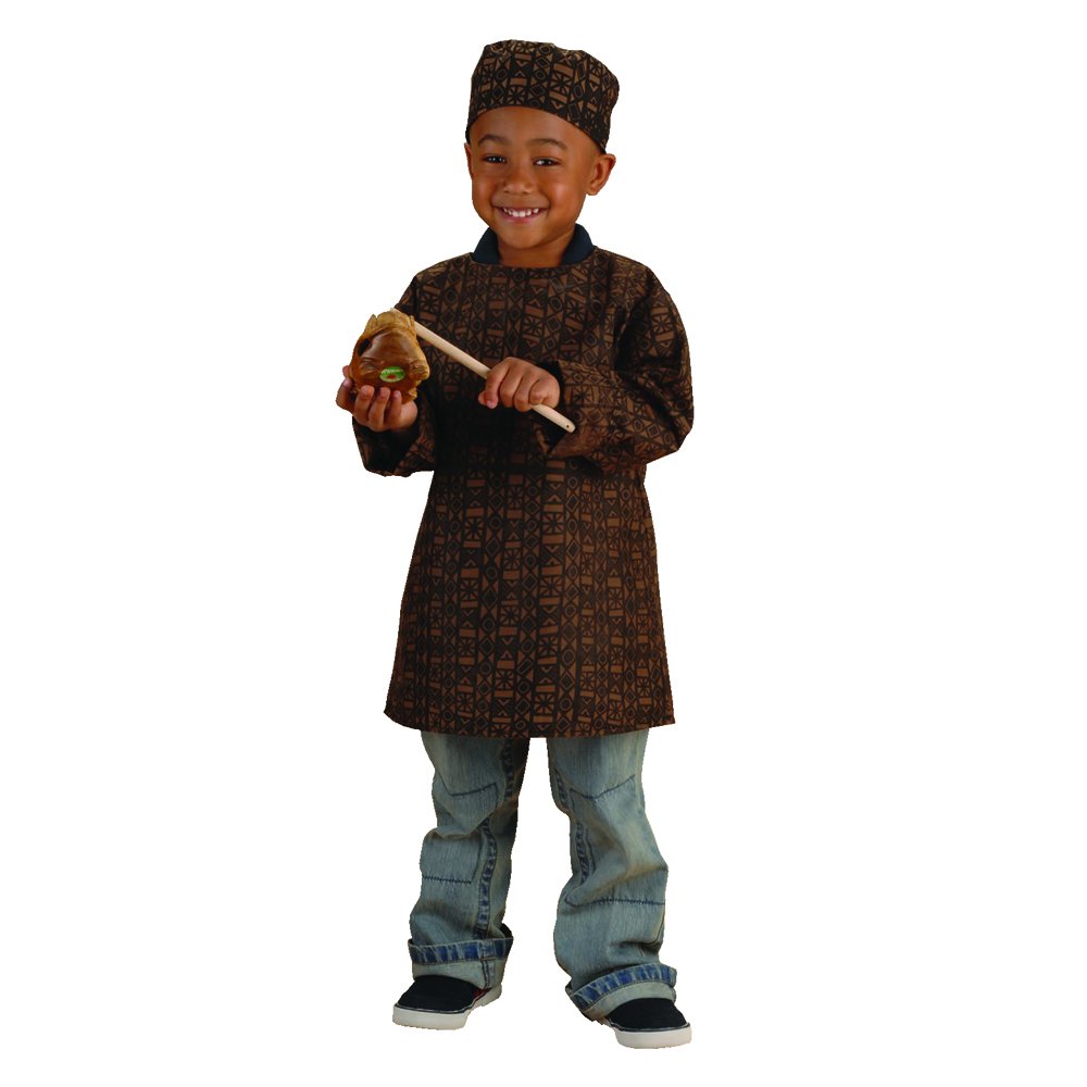 african dress up boy