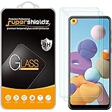 (2 Pack) Supershieldz Designed for Samsung Galaxy A21 Tempered Glass Screen Protector, Anti Scratch, Bubble Free