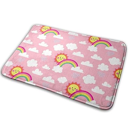 Amazon Com Lnuo 2 Indoor Outdoor Entry Way Doormat Aloha Clouds