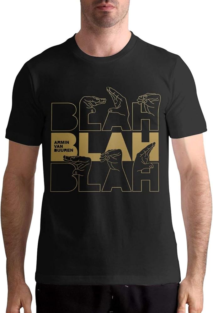 t shirt armin van buuren blah blah blah