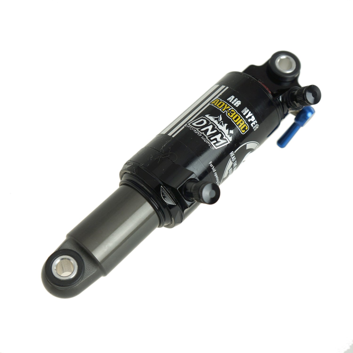 dnm mountain bike air rear shock with lockout 165mm