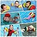 flytoup Arm Floats for Kids Safe Detachable Swimming Training Equipment Swim Band Easily Learn to Swim Colorful 8PCS Swim Discs in Pool Lake Ocean (4 Color, Normal)