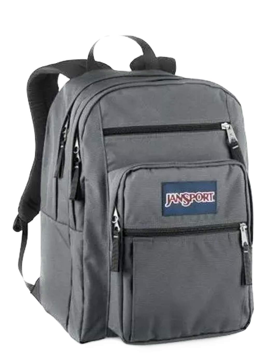 jansport big student backpack forge grey